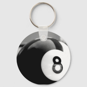 Bak 8en-Ball boll åtta Nyckelring