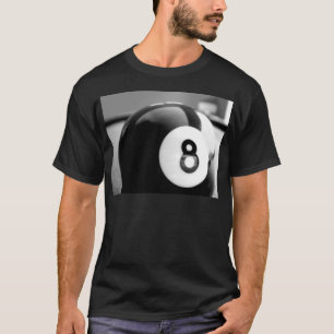 Bak 8en-Ball boll åtta Tee