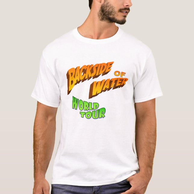 Bak av den ingen vattenT-tröja (datera), Tee Shirt (Framsida)