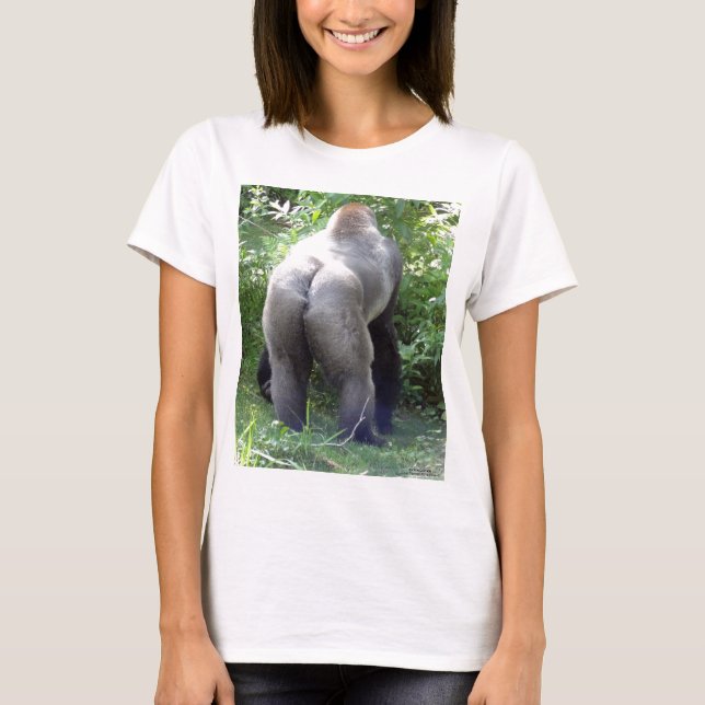 Bak av gorillan t-shirt (Framsida)