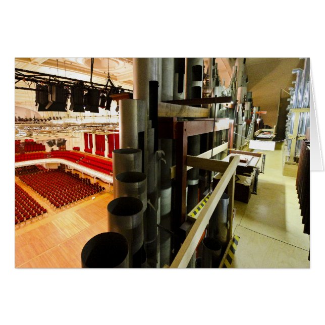 Bak platserna hälsningskort (Framsidan Horizontal)