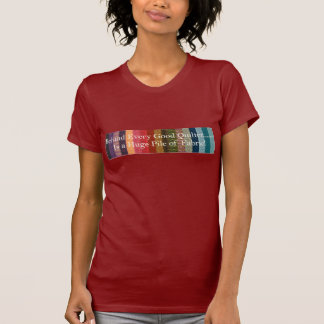 Bak varje bra quilter t-shirt