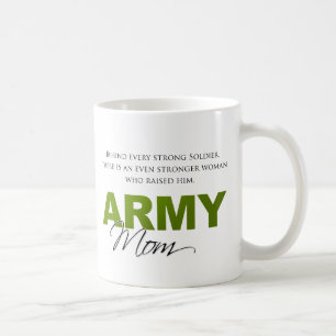 Bak varje stark soldat 2 kaffemugg