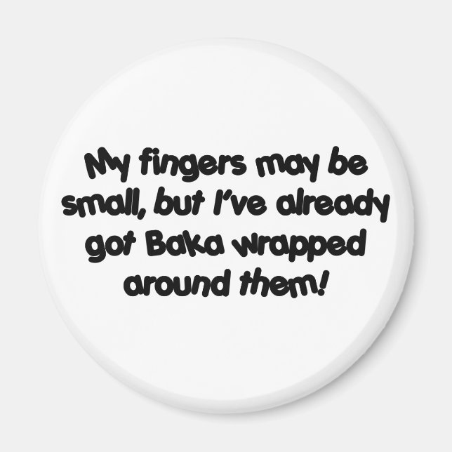 Baka's Wrapped! Magnet (Framsidan)