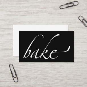 Baka: Bagare bageri Visitkort
