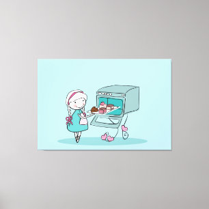Baka Canvastryck