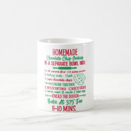 “Baka det tills du lyckas” – Chokladchips Cookie Kaffemugg