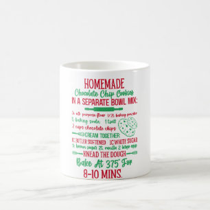 “Baka det tills du lyckas” – Chokladchips Cookie Kaffemugg