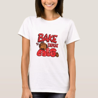 Baka för att besegra ALS-kakanärmare detalj T-shirt