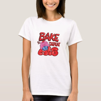Baka för att besegra ALS-muffinnärmare detalj Tee Shirt