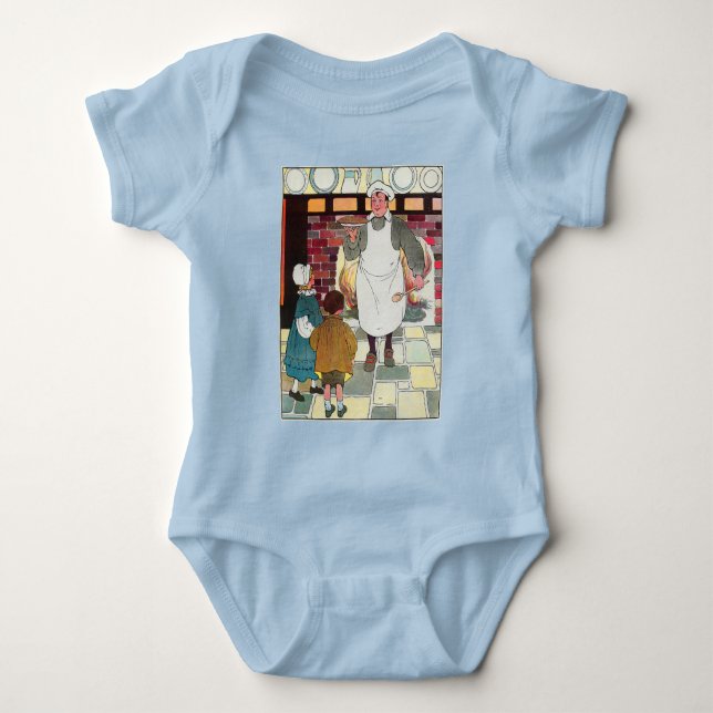 Baka kaka, baka kaka, bagarens man t shirt (Framsida)