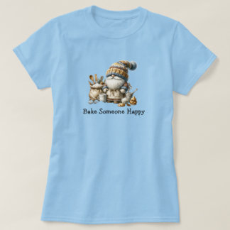 Baka någon glad t shirt