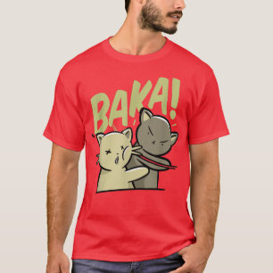 Baka Rabbit Anime Merch Japan Stil Slap Japanska T Shirt