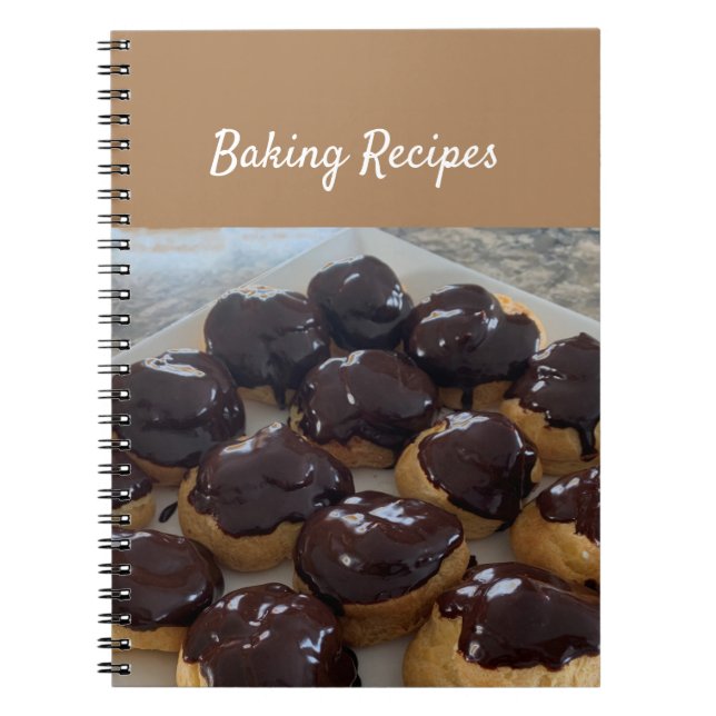Baka Recept Krämrör Anteckningsbok (Framsidan)