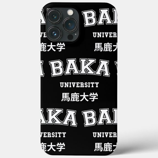 BAKA UNIVERSITETEN Fodral-Mate iphone case (Baksida)