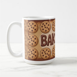 Baka ut kaka kaffemugg