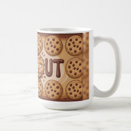 Baka ut kaka kaffemugg