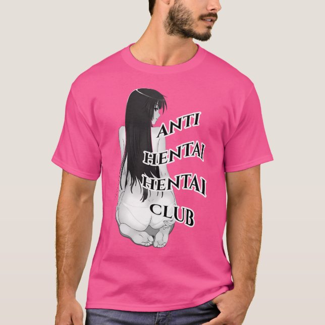 Baka Waifu Klubb T Shirt (Framsida)