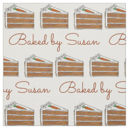 Bakad av Personlig Carrot Cake Segce Baking Tyg