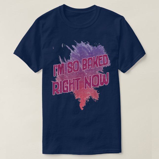 Bakad Höger nu T Shirt (Design framsida)