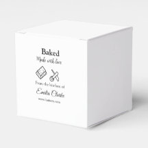 Bakad med kärlek bageri företagsnamn textur l