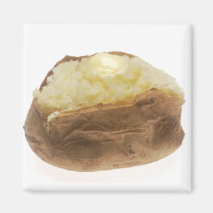 Bakad potatis magnet