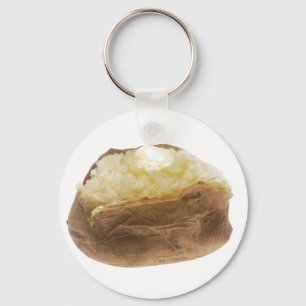 Bakad potatis nyckelring