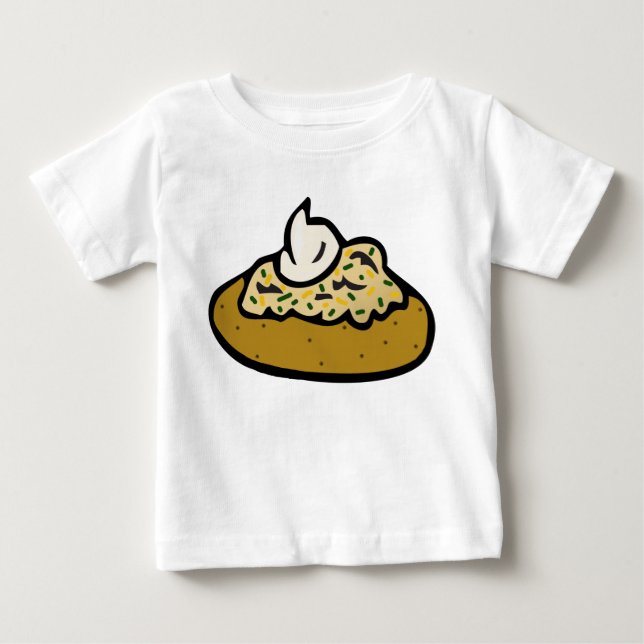 Bakad Potatis Tee (Framsida)