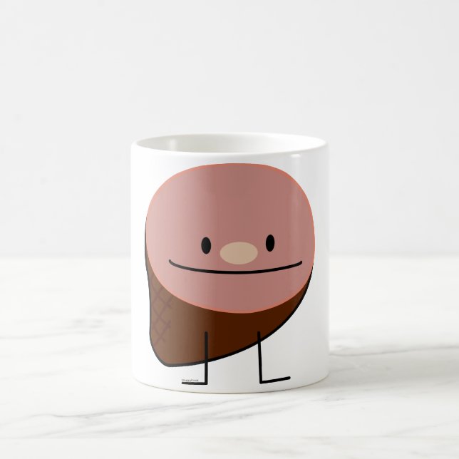 Bakad rökt gris för skinkahelgdagprotein honung kaffemugg (Center)