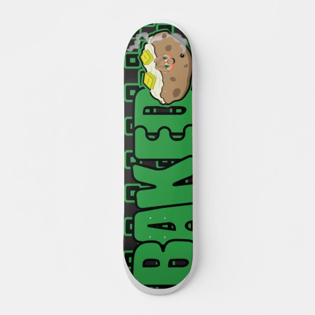 Bakad Skateboard (Framsida)