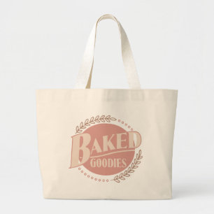 Bakade varor - Baker Baking Bakery Jumbo Tygkasse