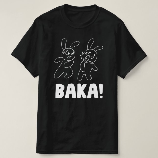 Bakaenfaldig kanin t shirt (Design framsida)