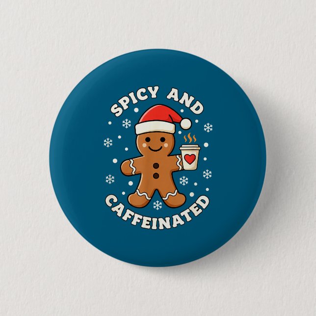 Bakande Scy Och Kaffeinhållande Pepparkakskaffe Ch Knapp (Framsida)