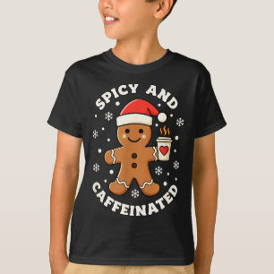 Bakande Scy Och Kaffeinhållande Pepparkakskaffe Ju T Shirt