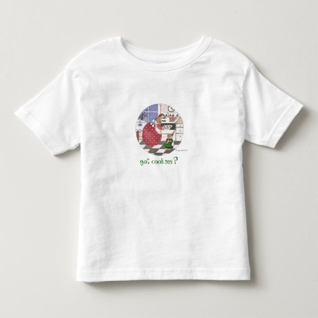 bakande småbarn-garanti! t-shirt (Framsida)