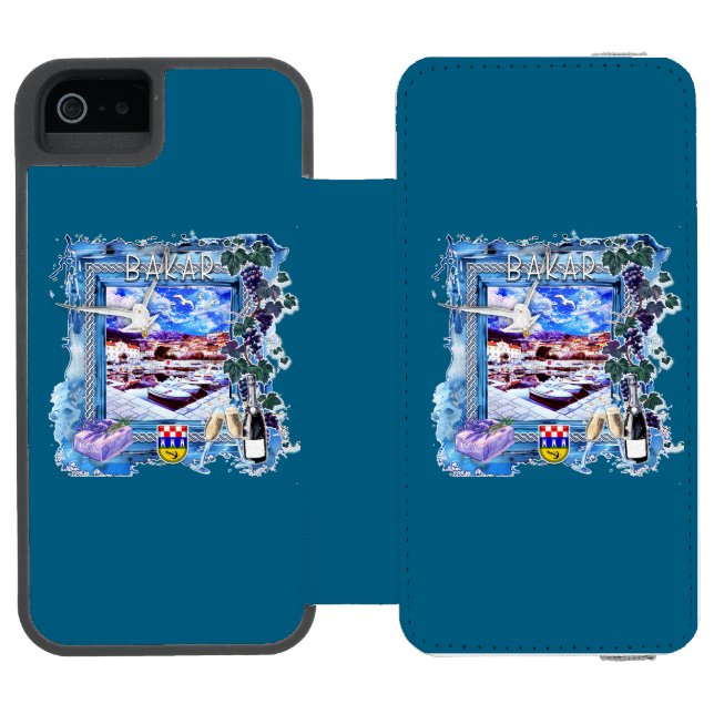 Bakar Incipio iPhone Wallet Skal (Folio Öppen)