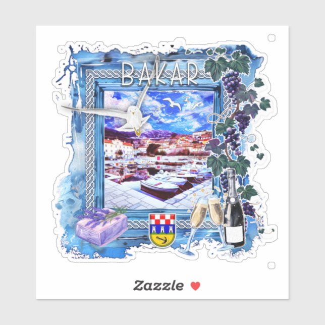 Bakar Klistermärken (Ark)