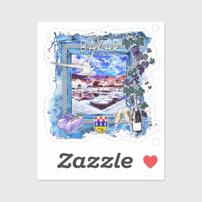 Bakar Klistermärken (Ark)