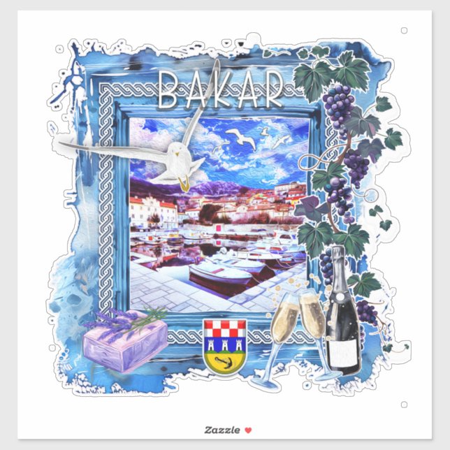 Bakar Klistermärken (Ark)