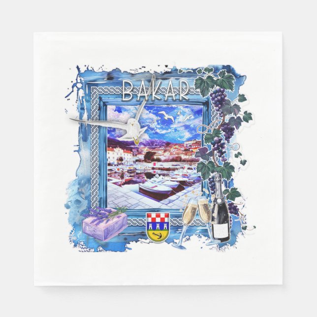 Bakar Pappersservett (Framsidan)