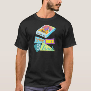 Bakåt 8-spår t shirt