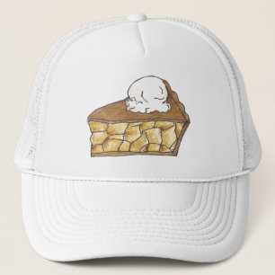 Bakat äpple Paj Segce a La Mode Dessert Bakery Truckerkeps