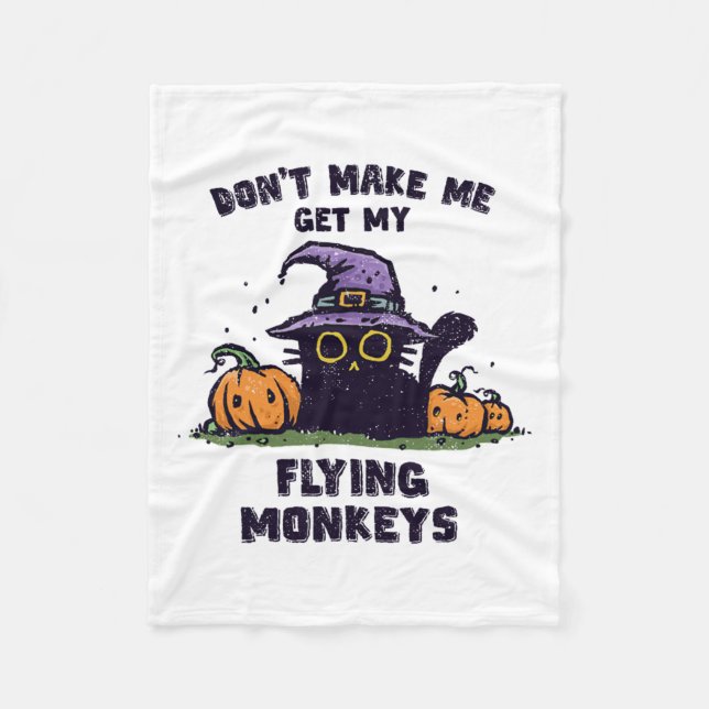 Bakåt, Halloween - Få mig inte att få min flygande Fleecefilt (Framsidan)