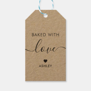 Bakat med Kärlek Märkre, Homemade Gift Märkre, Kra Presentetikett