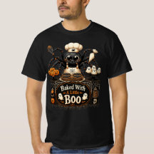Bakat med lite Boo T-Shirt Män Spindel Tee