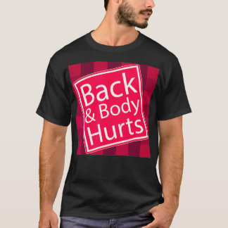 Bakåt och brödtext Ontr Yoga Gym Workout T Shirt