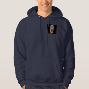 Bakåt och framifrån-designens tiger-mall Manar Hoodie