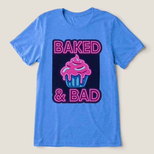 Bakat och skadat t shirt (Design Framsida)