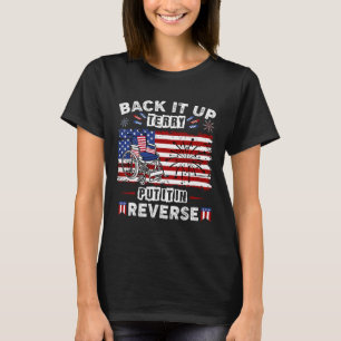 Bakåt Terry satte det i omvänt fyrverkeri 4:e Ju T Shirt