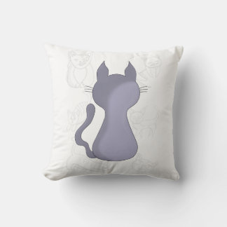Bakåtriktad Shy Cat Duvet Cover Kudde